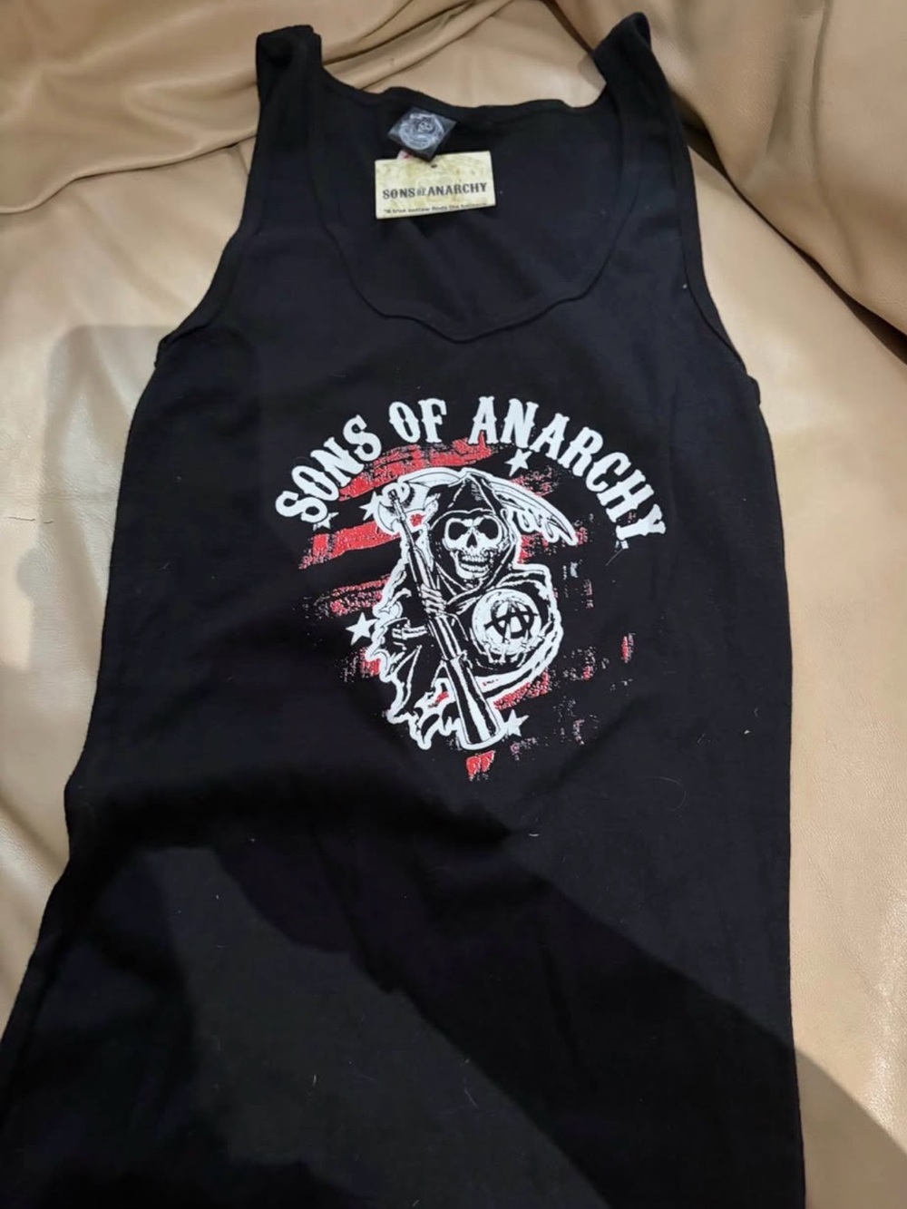 Soa sons of anarchy size medium ladies women’s tank top brand new with tags
